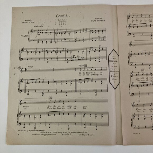 1920s Vintage Sheet Music Among My Souvenirs Canadian Capers Charley My Boy - Picture 13 of 16